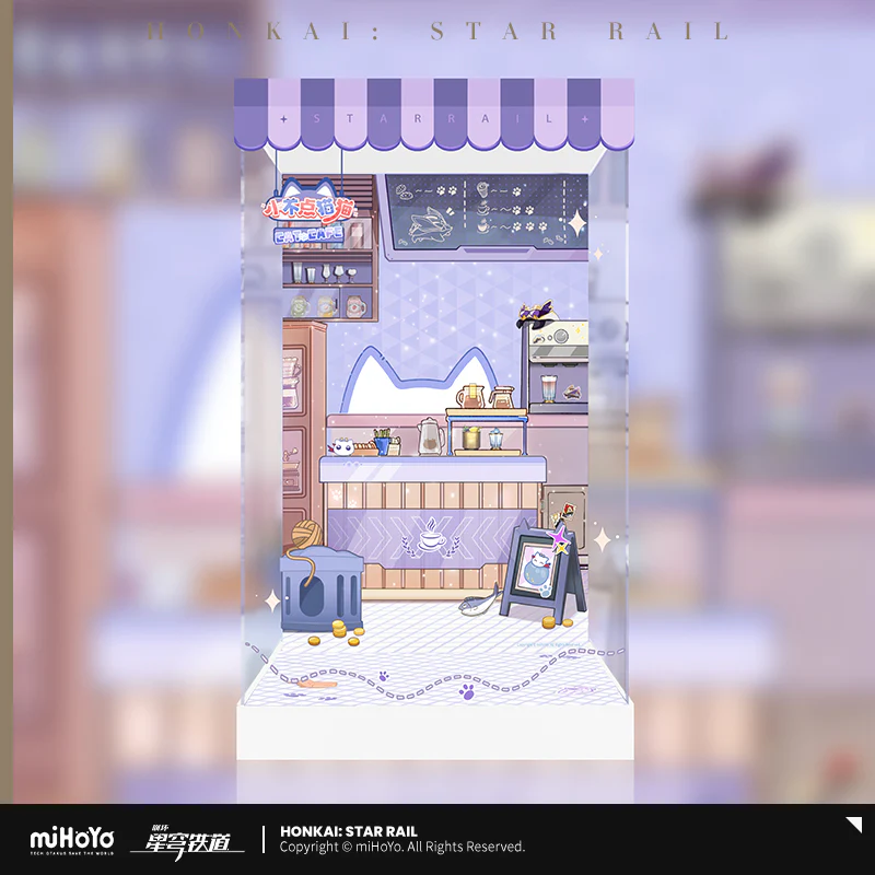【Pre-Order】Honkai: Star Rail - Little Cat Series Figure Display Case - Image 9