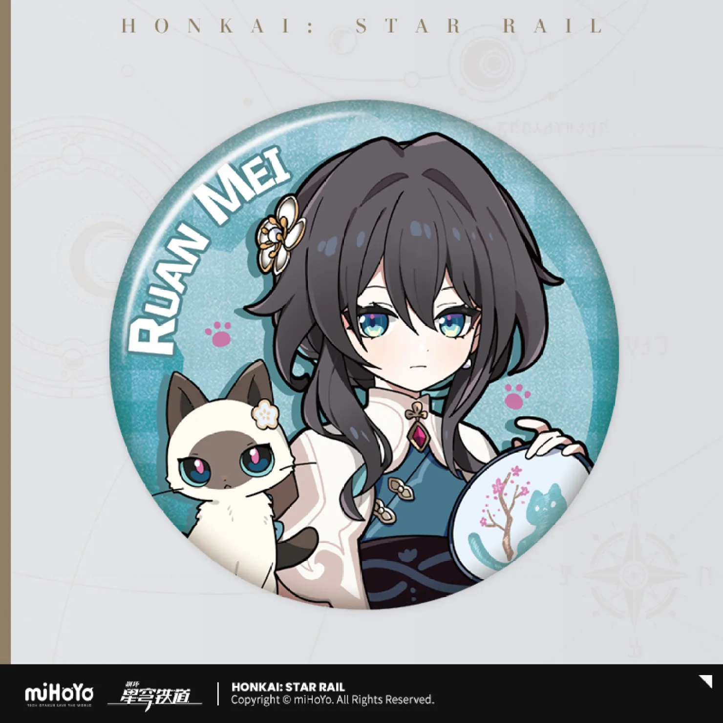 Honkai: Star Rail - Little Cat Series Tinplate Badge - Image 19