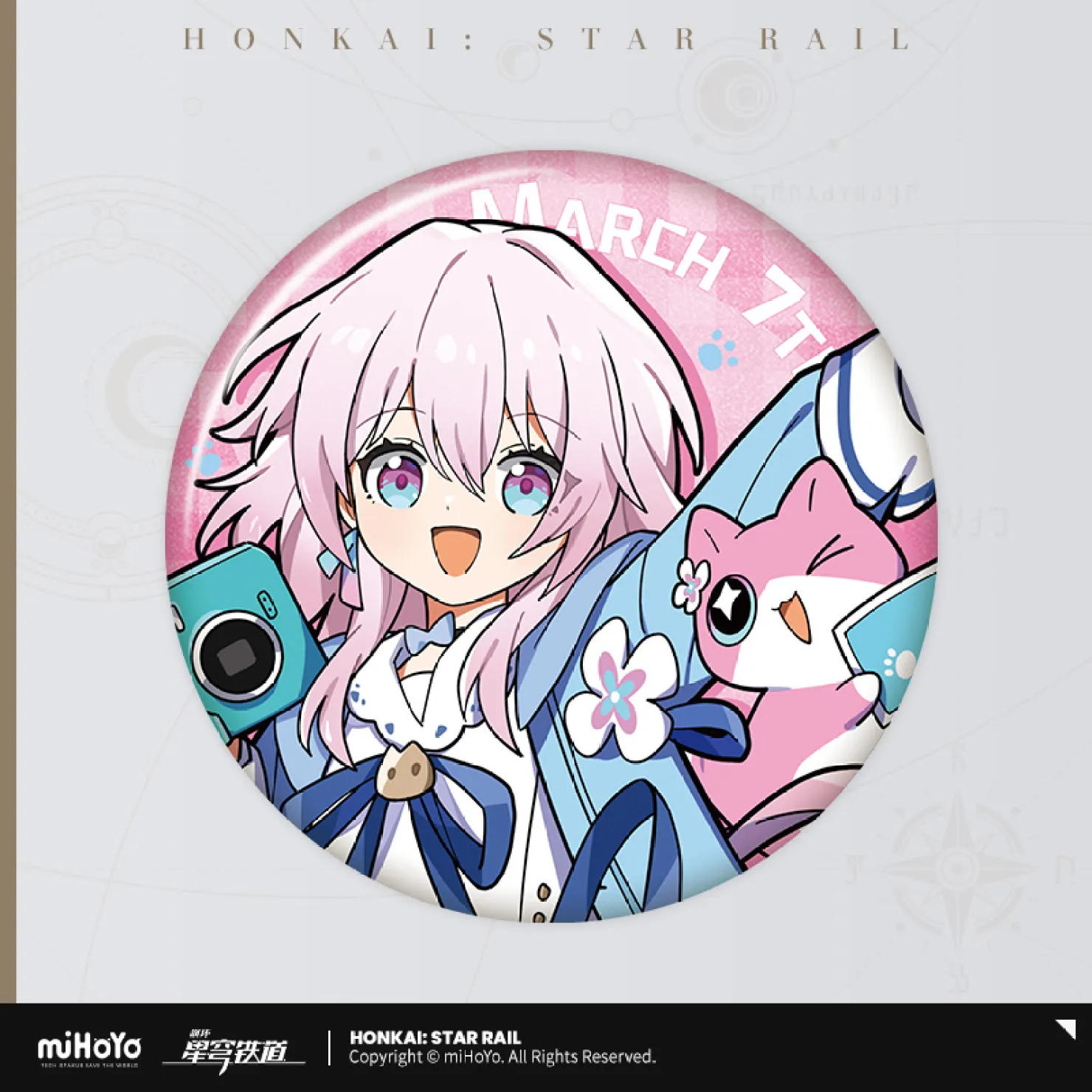 Honkai: Star Rail - Little Cat Series Tinplate Badge - Image 28