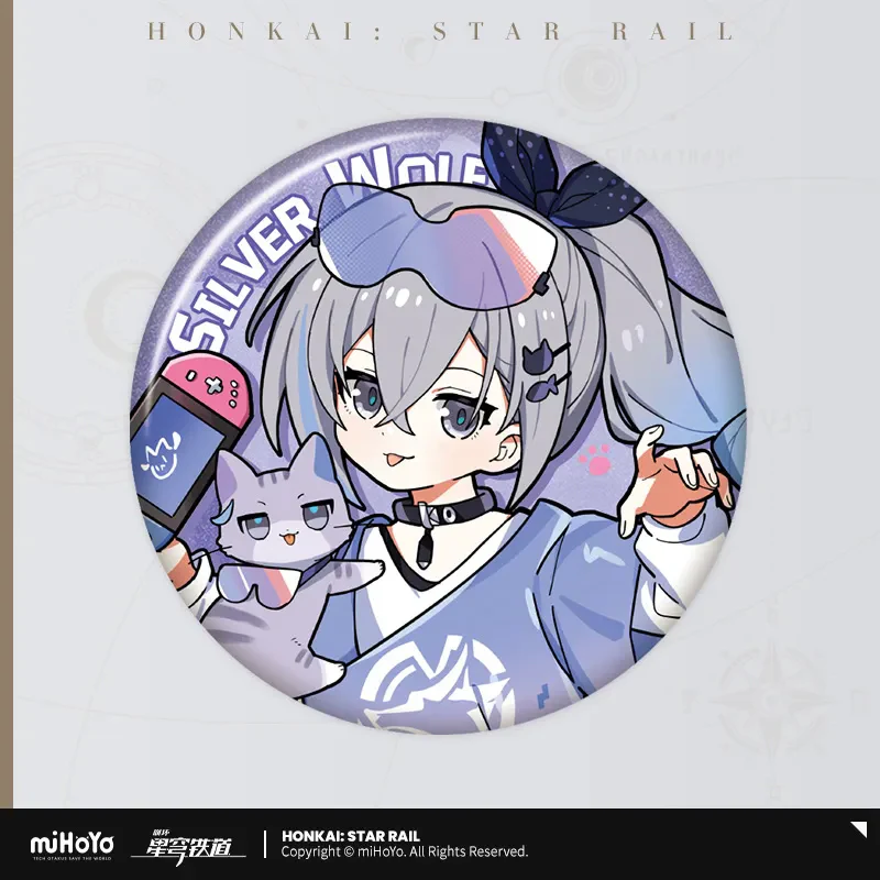 Honkai: Star Rail - Little Cat Series Tinplate Badge - Image 8