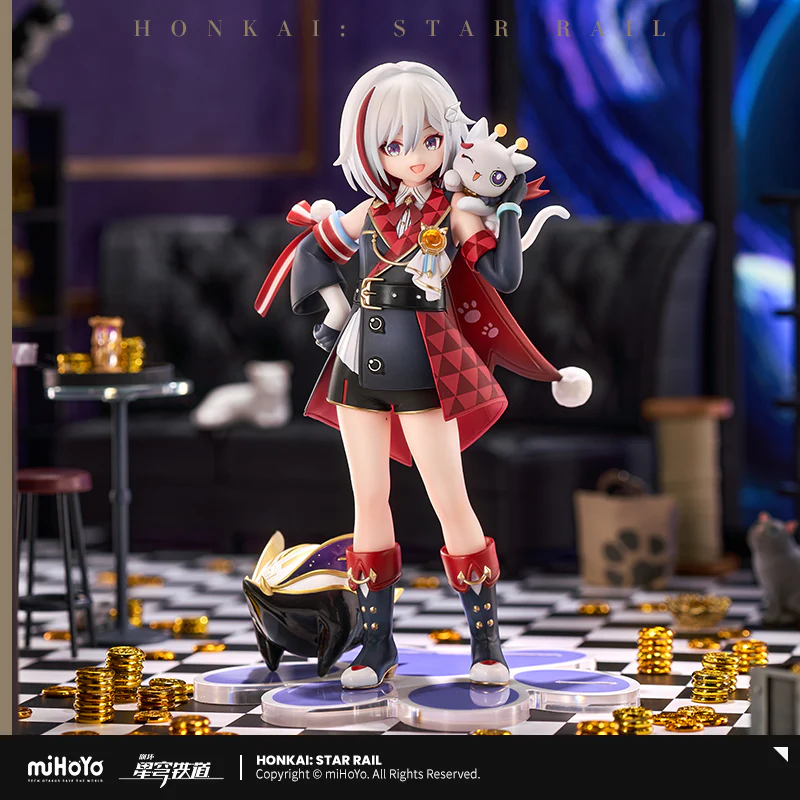 【Pre-Order】Honkai: Star Rail - Little Cat Series Topaz & Numby Figure - Image 3
