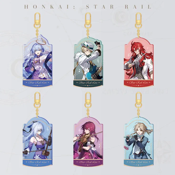 Honkai: Star Rail Live 2025/2024 Acrylic Keychain - Image 2