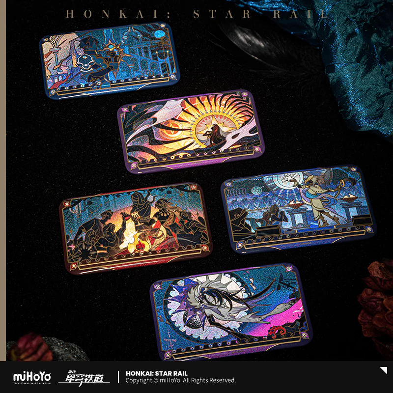 【Pre-order】Honkai: Star Rail - Manuscript of Era Nova Series Tinplate Badge - Image 2