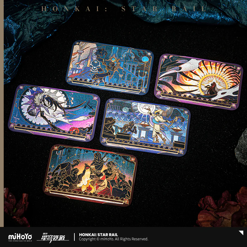 【Pre-order】Honkai: Star Rail - Manuscript of Era Nova Series Tinplate Badge - Image 3