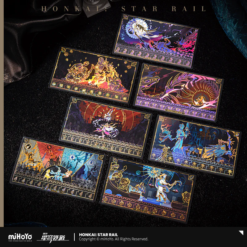 【Pre-order】Honkai: Star Rail - Manuscript of Era Nova Series Transparent Clear Card