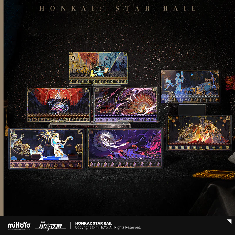 【Pre-order】Honkai: Star Rail - Manuscript of Era Nova Series Transparent Clear Card - Image 2
