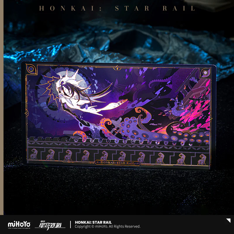 【Pre-order】Honkai: Star Rail - Manuscript of Era Nova Series Transparent Clear Card - Image 3