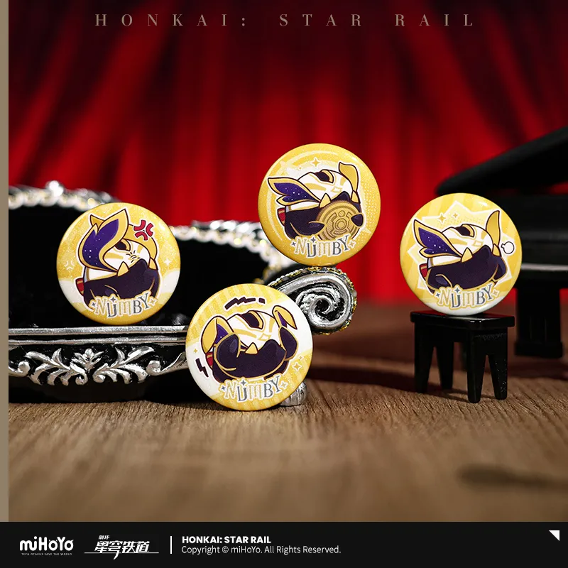 Honkai: Star Rail - Owlbert’s Reception Room Series Chibi Badge Set - Image 2