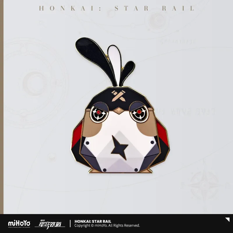 Honkai: Star Rail - Owlbert’s Reception Room Series Metal Badge - Image 2