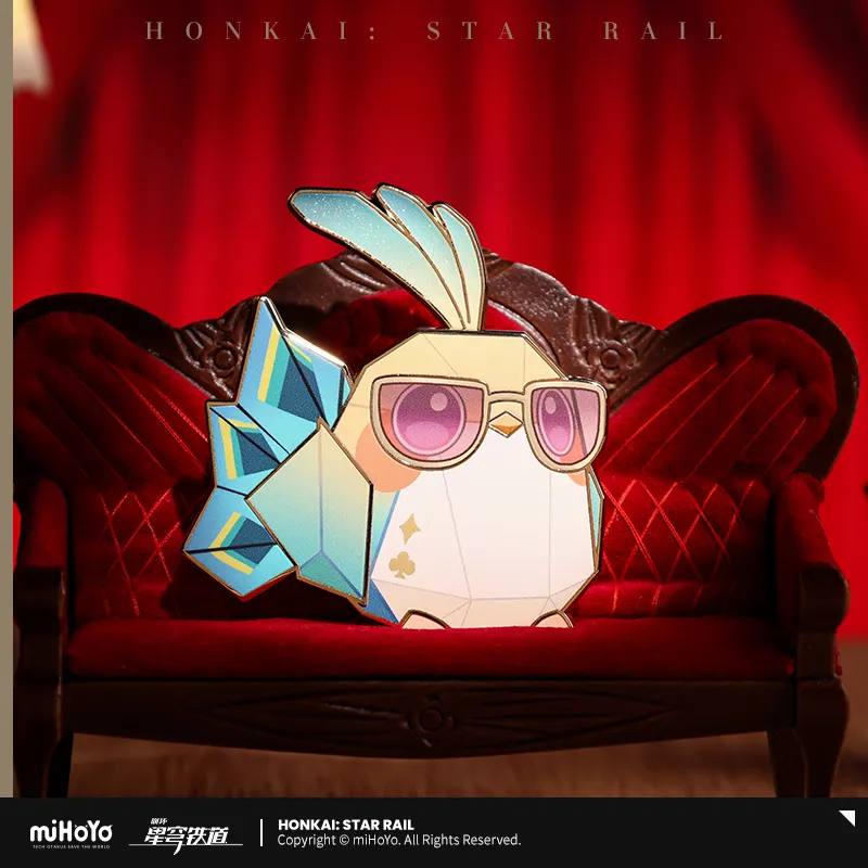 Honkai: Star Rail - Owlbert’s Reception Room Series Metal Badge - Image 5