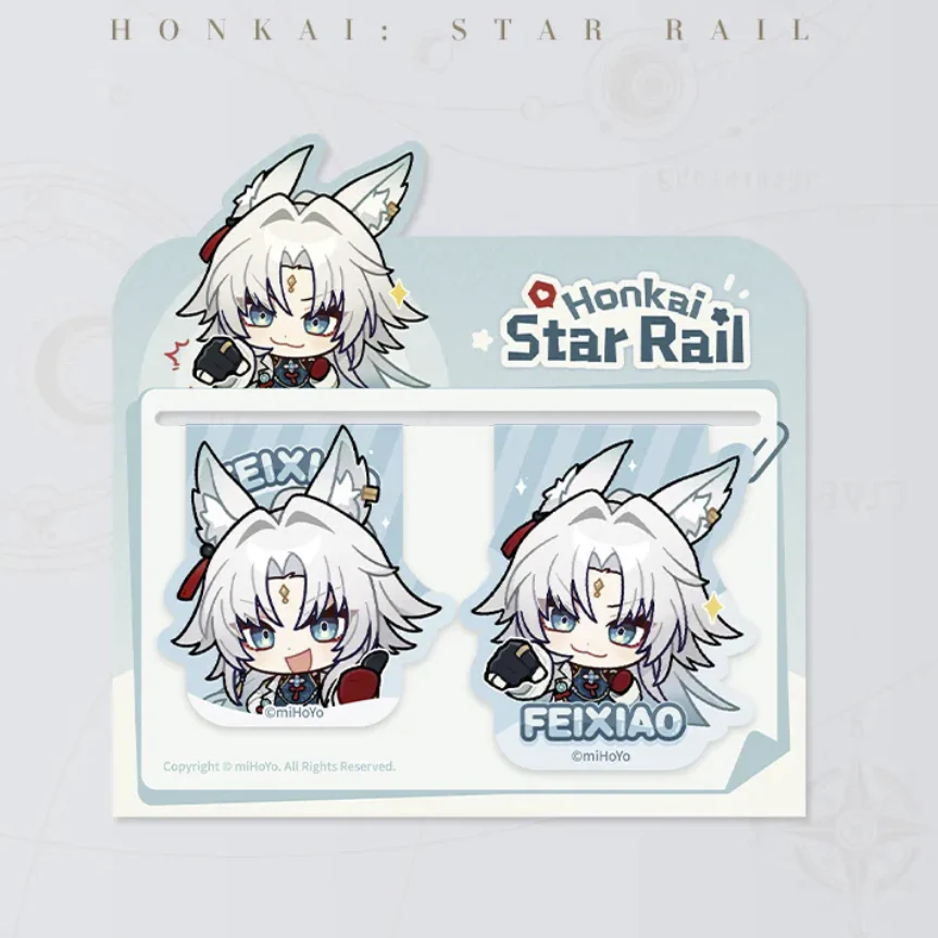 Honkai: Star Rail - Pom-Pom Gallery Soft Magnet Bookmark Set - Image 11