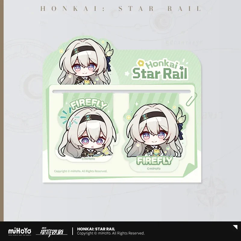 Honkai: Star Rail - Pom-Pom Gallery Soft Magnet Bookmark Set - Image 12