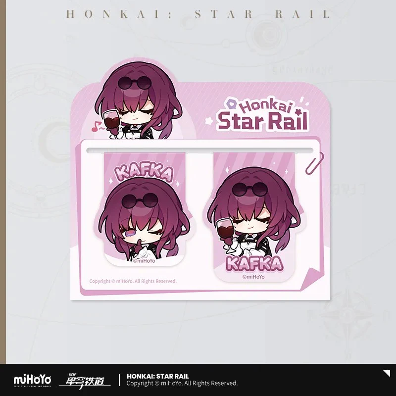 Honkai: Star Rail - Pom-Pom Gallery Soft Magnet Bookmark Set - Image 13