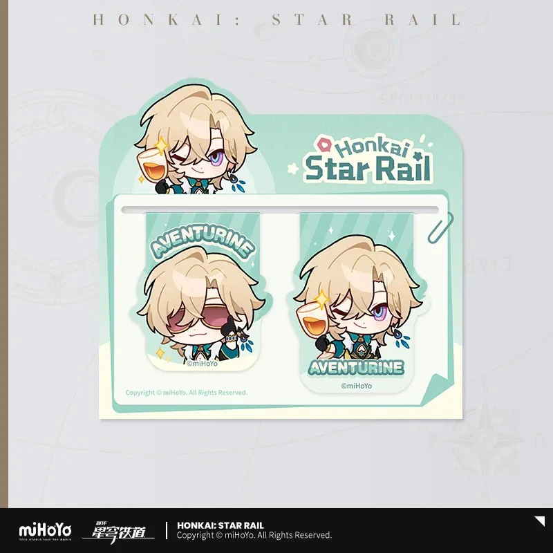Honkai: Star Rail - Pom-Pom Gallery Soft Magnet Bookmark Set - Image 14