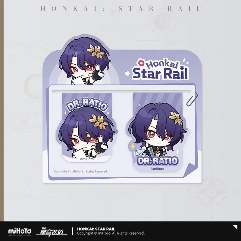 Honkai: Star Rail - Pom-Pom Gallery Soft Magnet Bookmark Set - Image 15