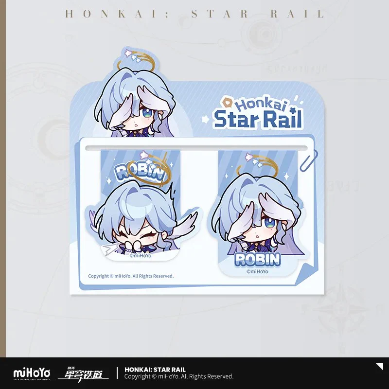 Honkai: Star Rail - Pom-Pom Gallery Soft Magnet Bookmark Set - Image 16