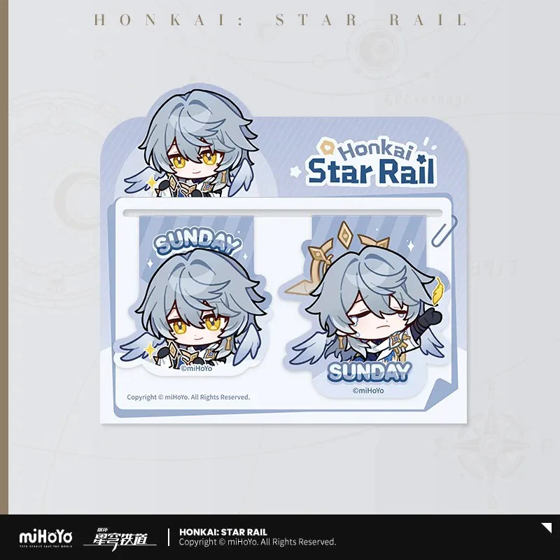 Honkai: Star Rail - Pom-Pom Gallery Soft Magnet Bookmark Set - Image 17
