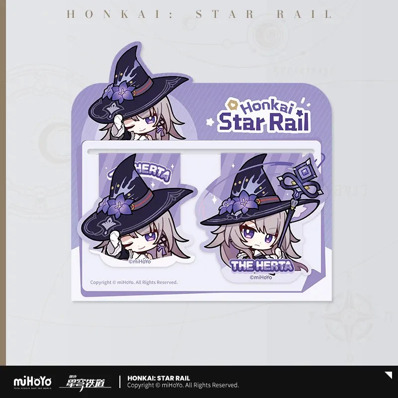 Honkai: Star Rail - Pom-Pom Gallery Soft Magnet Bookmark Set - Image 18