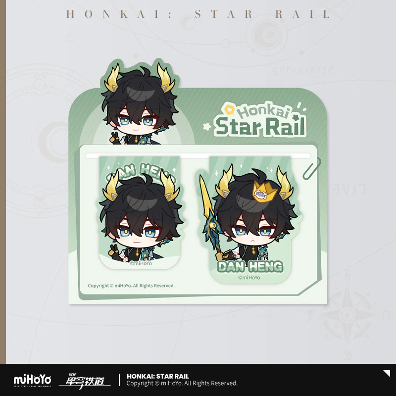 Honkai: Star Rail - Pom-Pom Gallery Soft Magnet Bookmark Set - Image 23