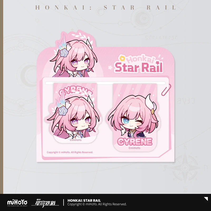 Honkai: Star Rail - Pom-Pom Gallery Soft Magnet Bookmark Set - Image 24