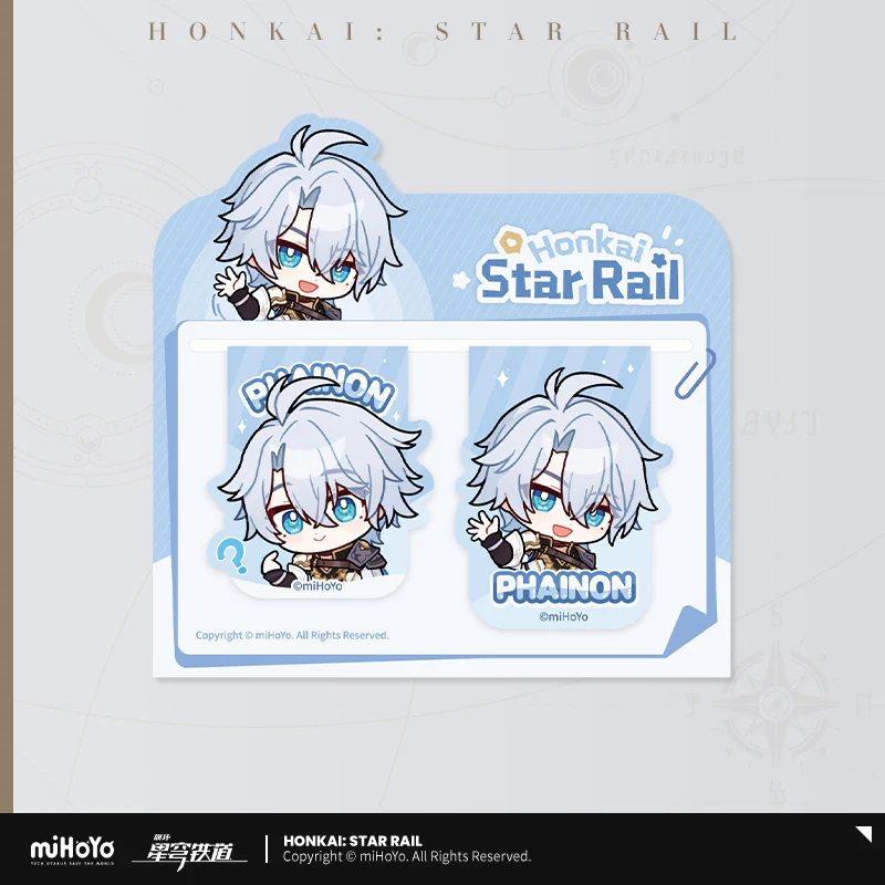 Honkai: Star Rail - Pom-Pom Gallery Soft Magnet Bookmark Set - Image 25