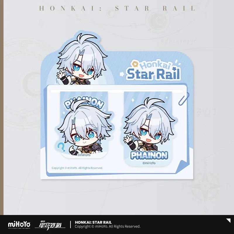Honkai: Star Rail - Pom-Pom Gallery Soft Magnet Bookmark Set - Image 4