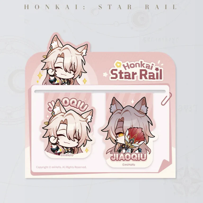 Honkai: Star Rail - Pom-Pom Gallery Soft Magnet Bookmark Set - Image 9