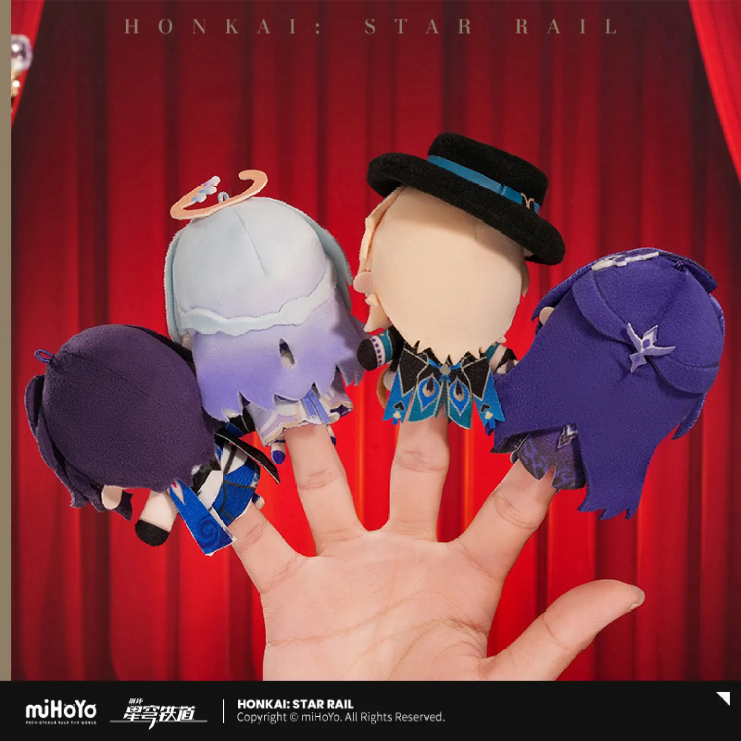 Honkai: Star Rail - Sparkle’s Finger Puppet Factory Series Character Plush - Image 3