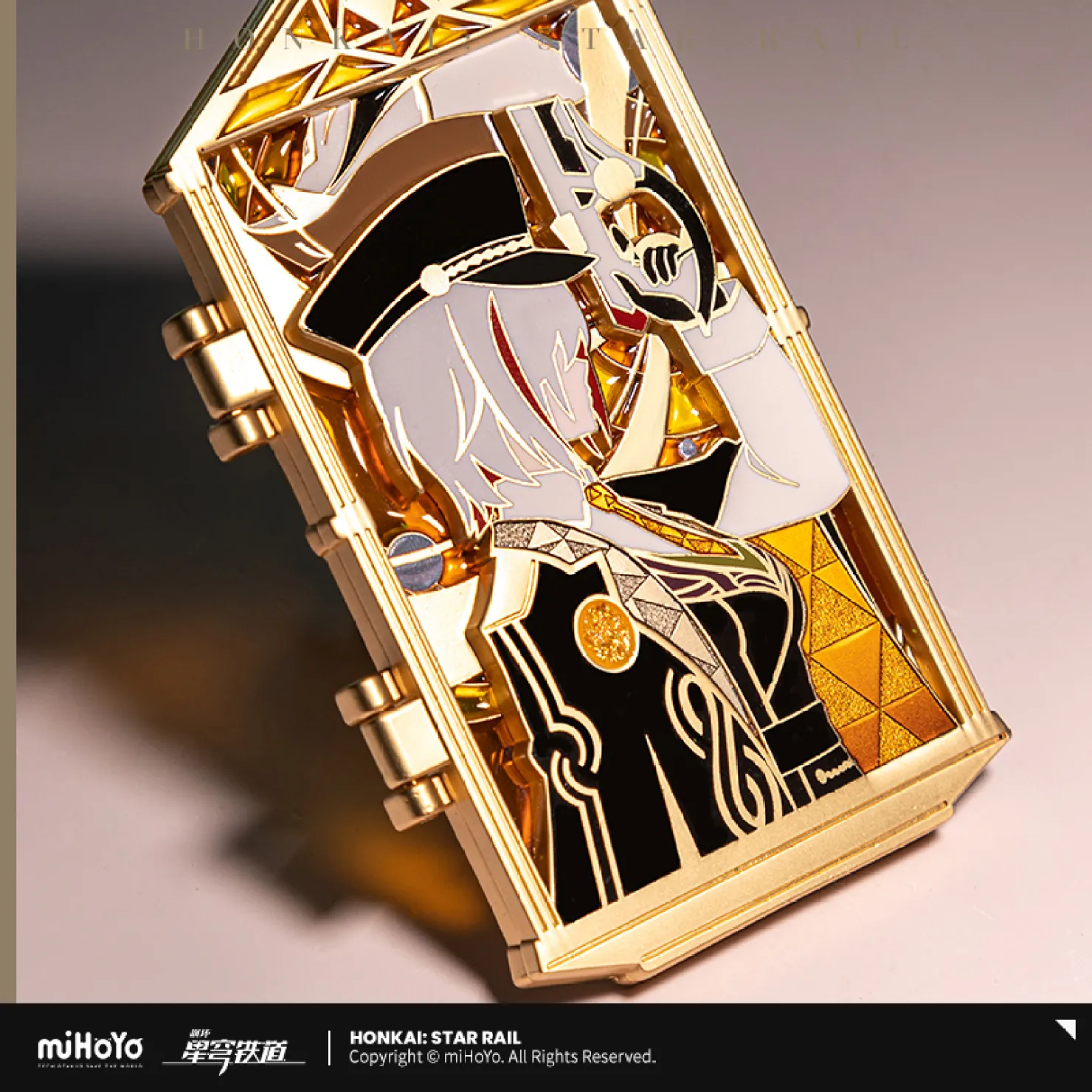 【Pre-Order】Honkai: Star Rail - Stoneheart's Oath Ring Series Metal Badge - Image 4