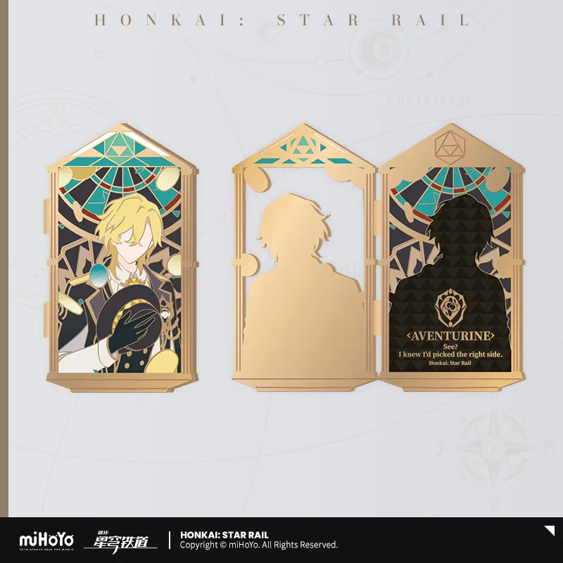 【Pre-Order】Honkai: Star Rail - Stoneheart's Oath Ring Series Metal Badge - Image 7