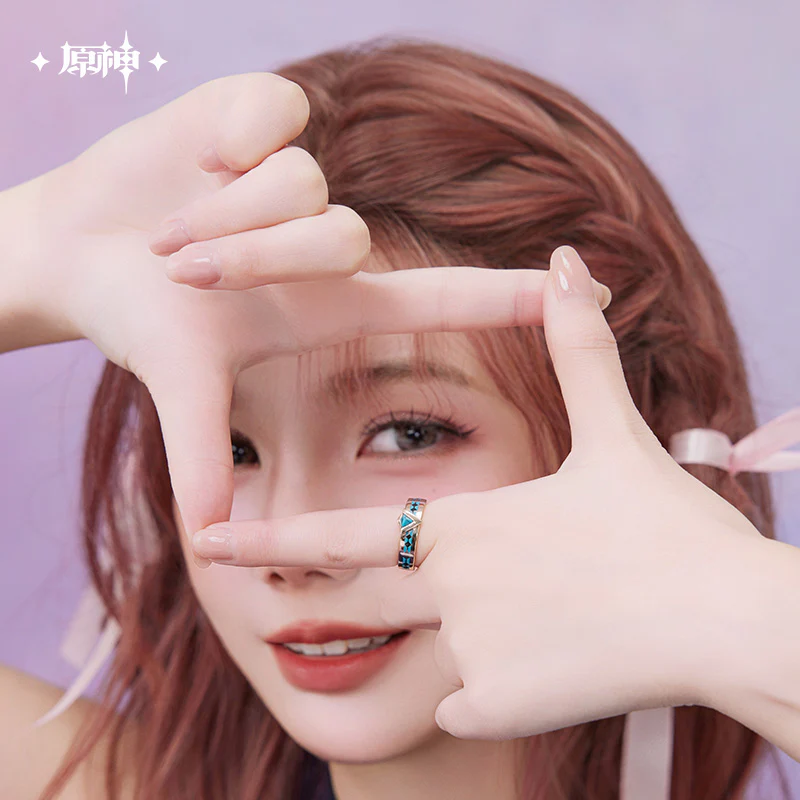 【Pre-order】Genshin Impact - Citlali Impression Adjusting Turquoise Ring - Image 3