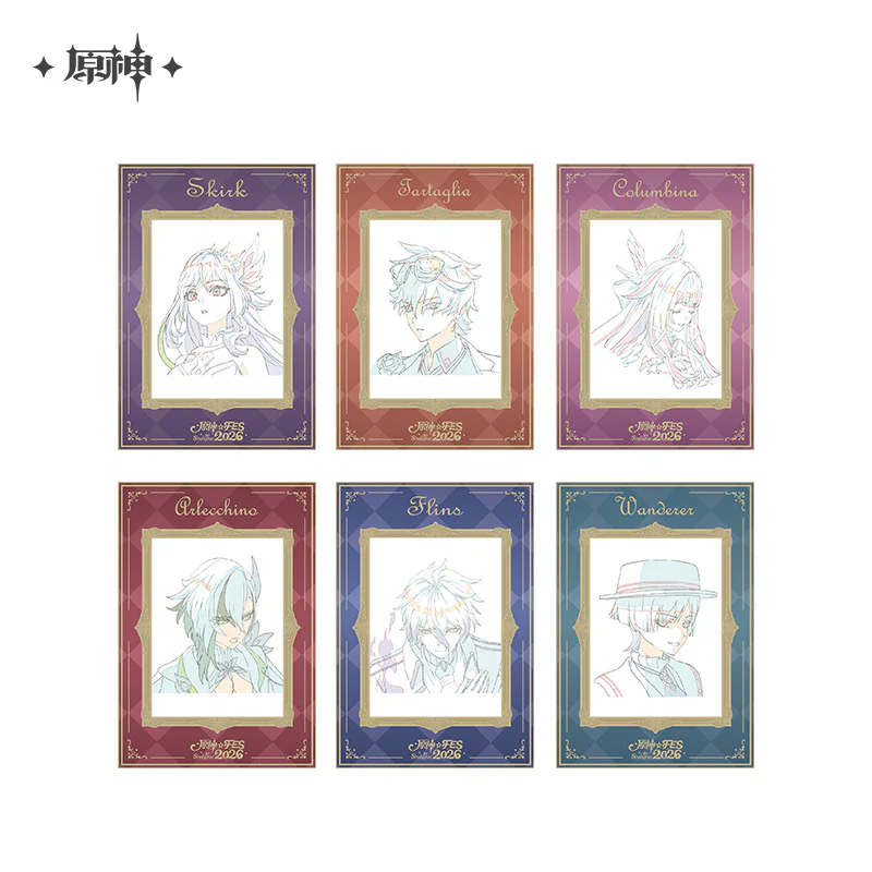【Pre-Order】Genshin Impact - 2026 Festival Series Art Holofoil Art Card Set