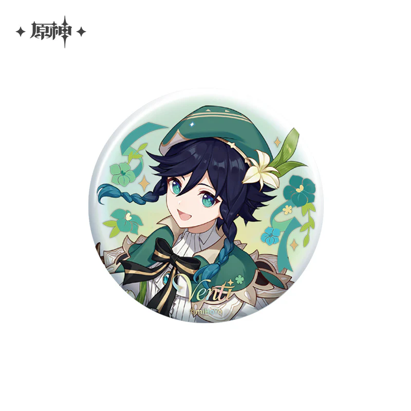 【Pre-order】Genshin Impact - 5th Anniversary Celebration Series Badges - Image 2