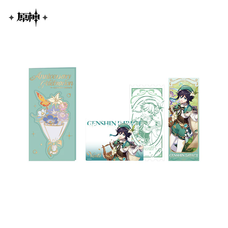 【Pre-order】Genshin Impact - 5th Anniversary Series Commemorative Ticket Set - Image 14