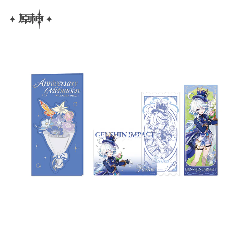 【Pre-order】Genshin Impact - 5th Anniversary Series Commemorative Ticket Set - Image 5