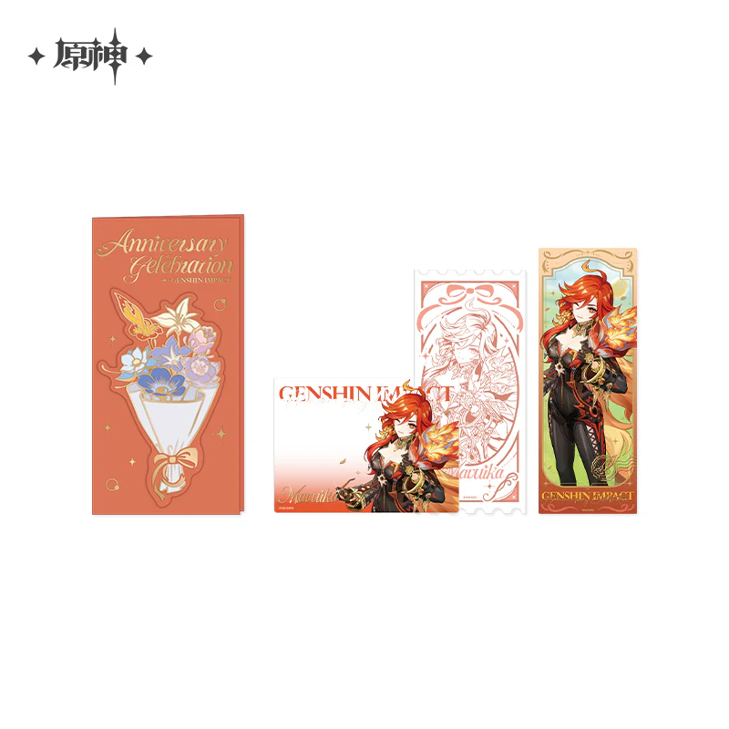 【Pre-order】Genshin Impact - 5th Anniversary Series Commemorative Ticket Set - Image 6