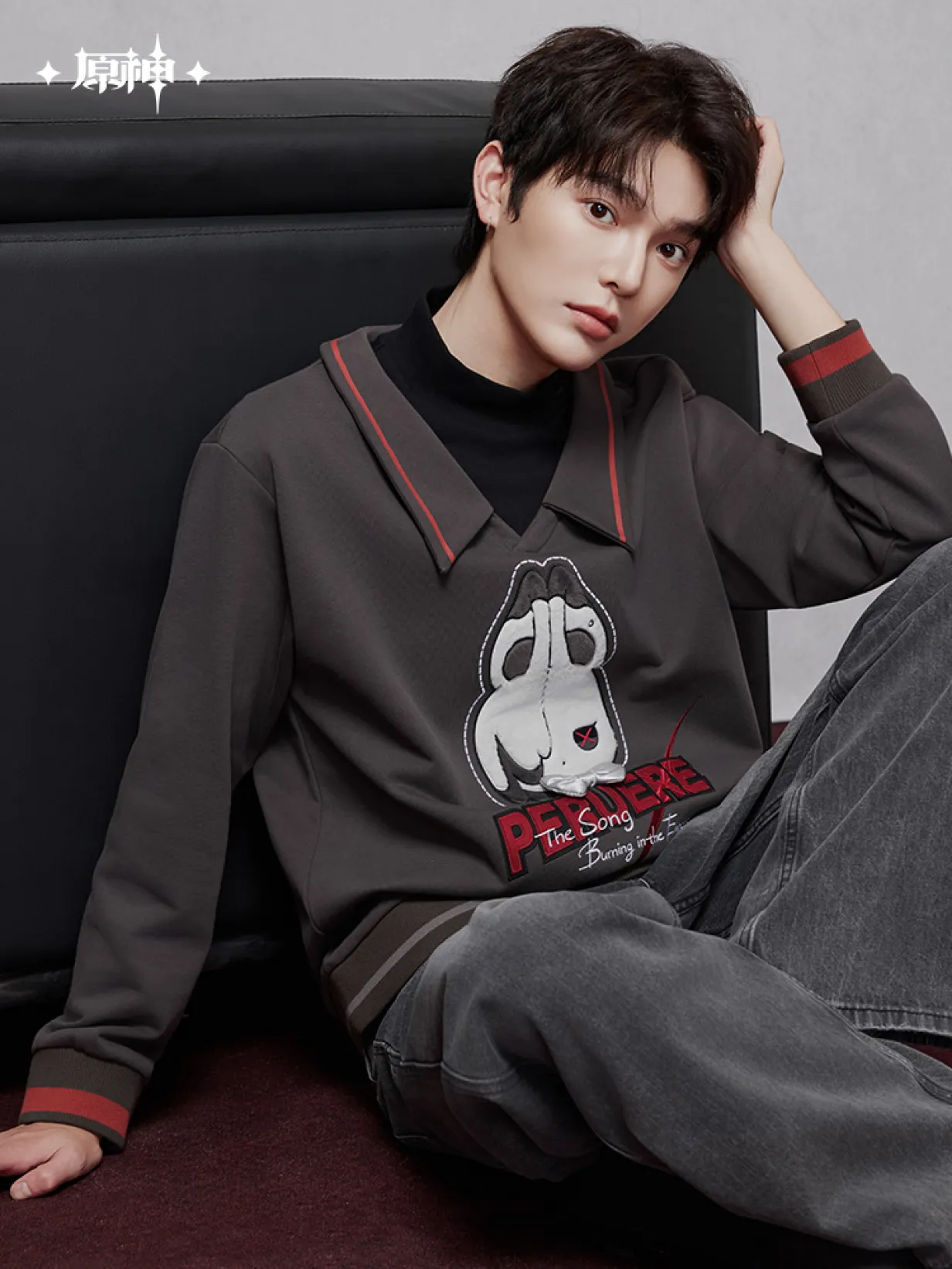 【Pre-order】Genshin Impact - Arlecchino Impression Sweatshirt - Image 5