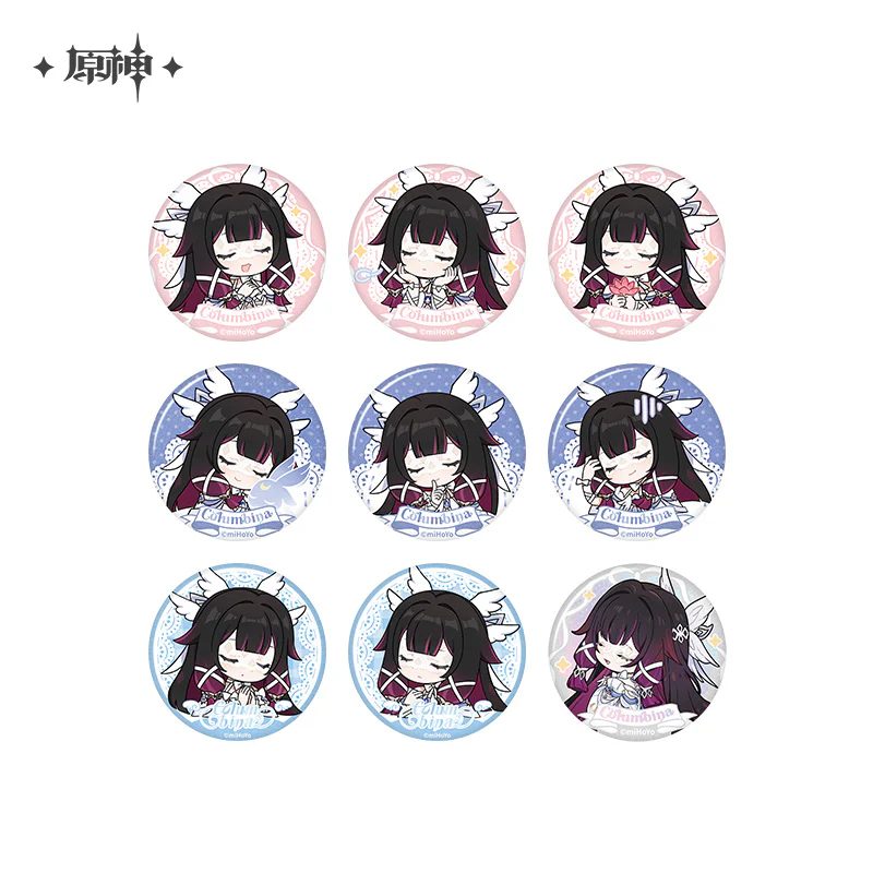 【Pre-Order】Genshin Impact - Blessing of the Welkin Moon Series Badge Blind Box: Columbina - Image 3