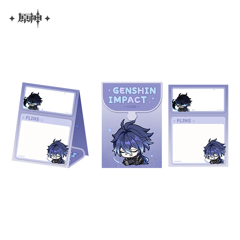 【Pre-order】Genshin Impact - Chibi Emoji Series Standing Memo Pad: Nod-Krai - Image 3