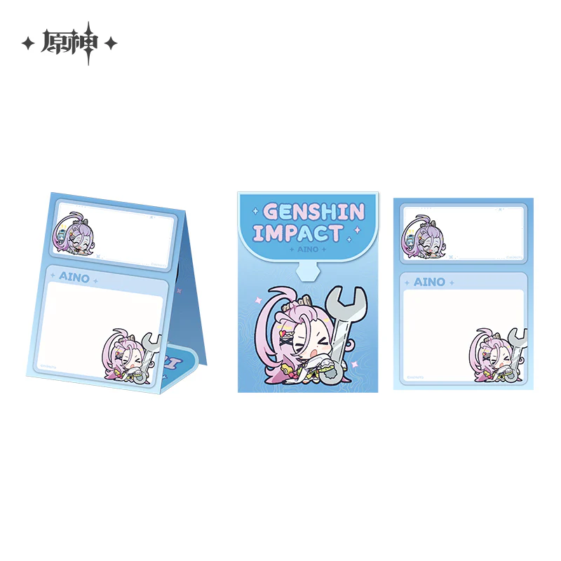 【Pre-order】Genshin Impact - Chibi Emoji Series Standing Memo Pad: Nod-Krai - Image 5