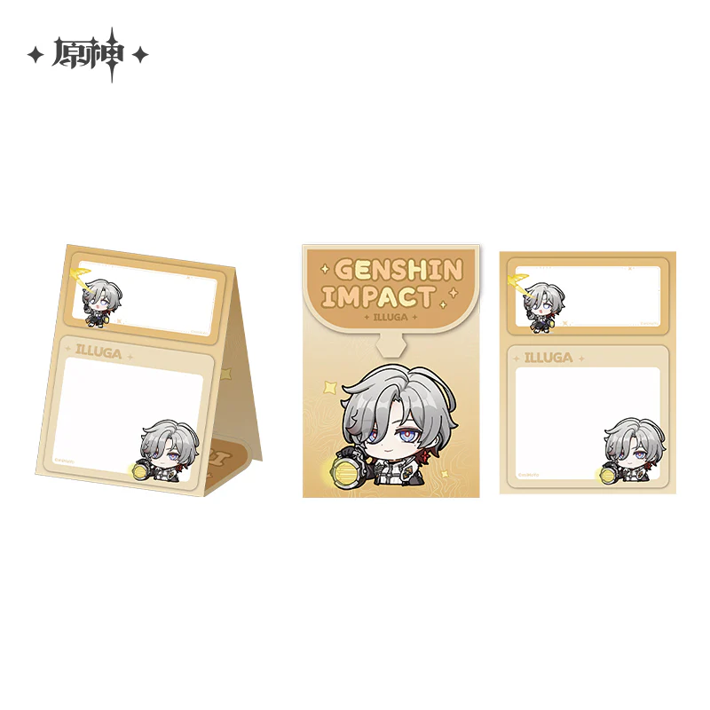 【Pre-order】Genshin Impact - Chibi Emoji Series Standing Memo Pad: Nod-Krai - Image 9