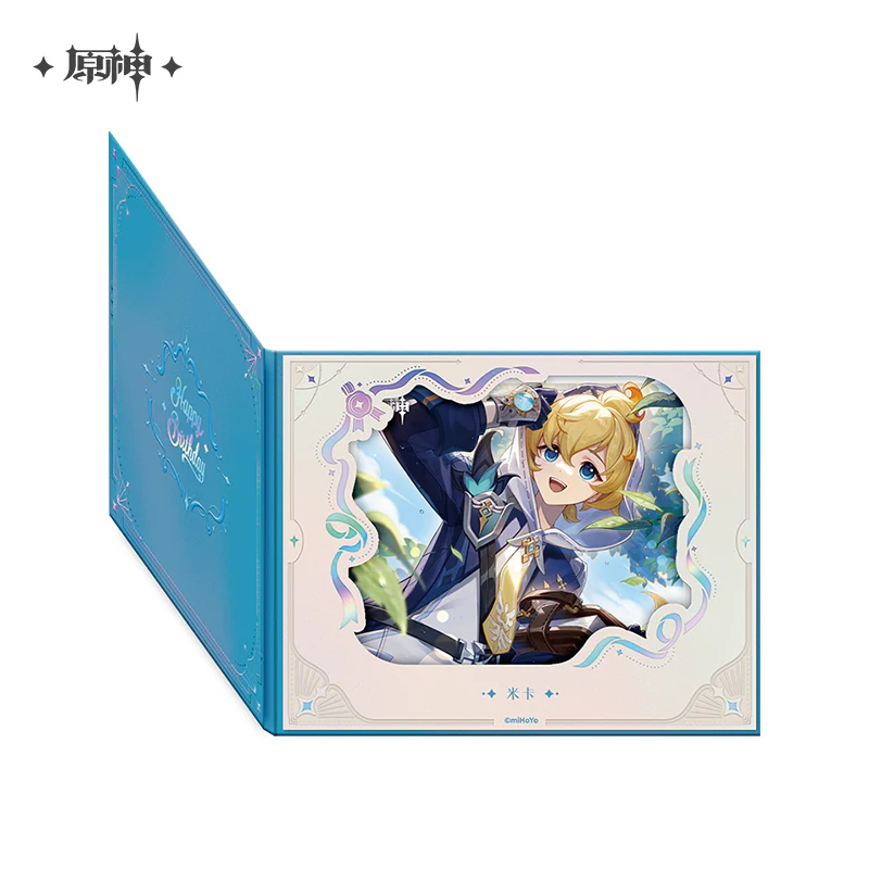【Pre-Order】Genshin Impact - Day of Destiny Birthday Series Flip-Style Framed Shikishi 2025 Ver.2 - Image 16