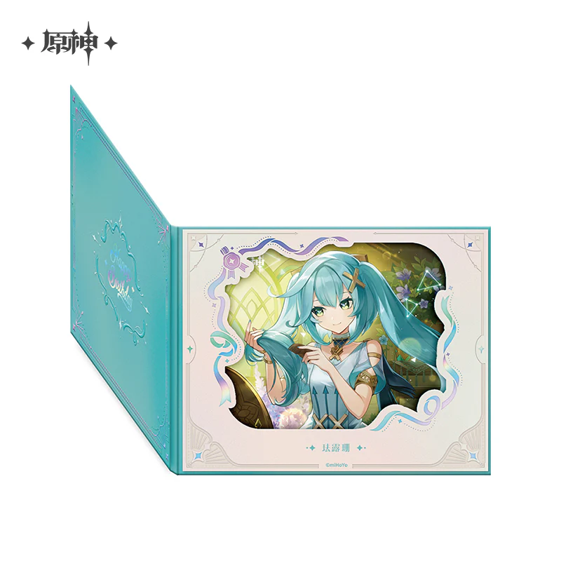 【Pre-Order】Genshin Impact - Day of Destiny Birthday Series Flip-Style Framed Shikishi 2025 Ver.2 - Image 19