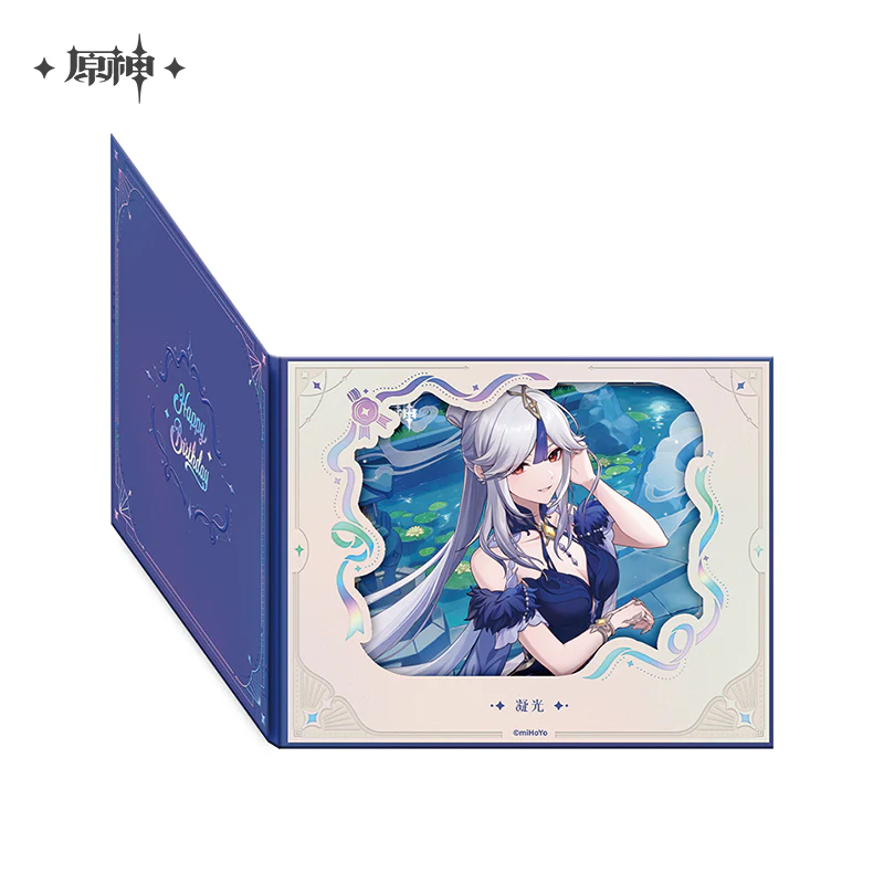 【Pre-Order】Genshin Impact - Day of Destiny Birthday Series Flip-Style Framed Shikishi 2025 Ver.2 - Image 21