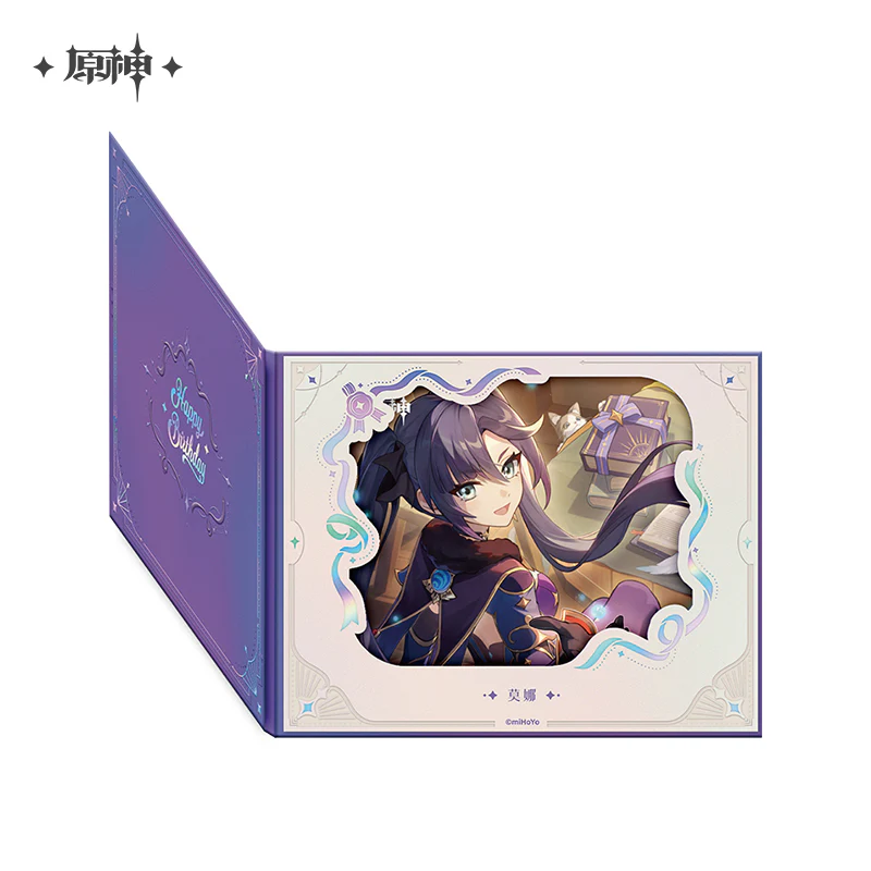 【Pre-Order】Genshin Impact - Day of Destiny Birthday Series Flip-Style Framed Shikishi 2025 Ver.2 - Image 22