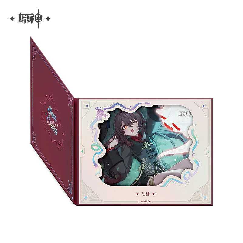 【Pre-Order】Genshin Impact - Day of Destiny Birthday Series Flip-Style Framed Shikishi 2025 Ver.2 - Image 4
