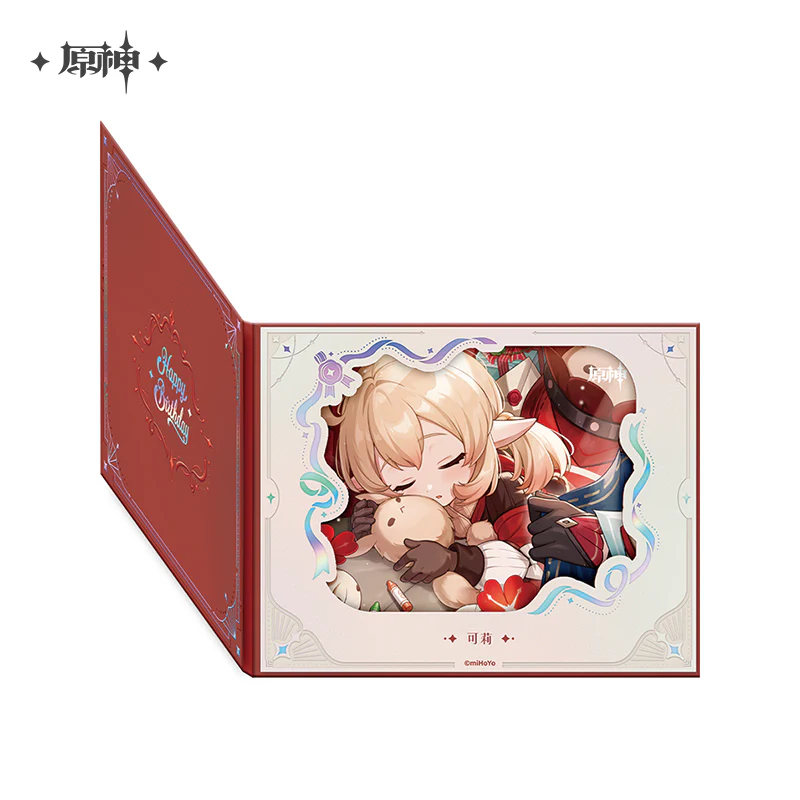 【Pre-Order】Genshin Impact - Day of Destiny Birthday Series Flip-Style Framed Shikishi 2025 Ver.2 - Image 5