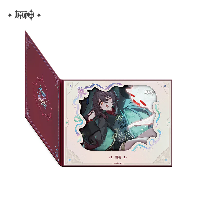 【Pre-Order】Genshin Impact - Day of Destiny Birthday Series Flip-Style Framed Shikishi 2025 Ver.2 - Image 9