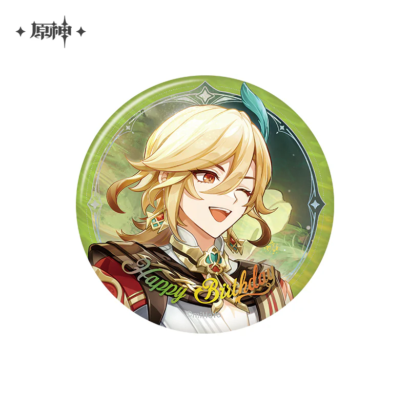 【Pre-Order】Genshin Impact - Day of Destiny Birthday Series Character Badge 2025 vol.2 - Image 3