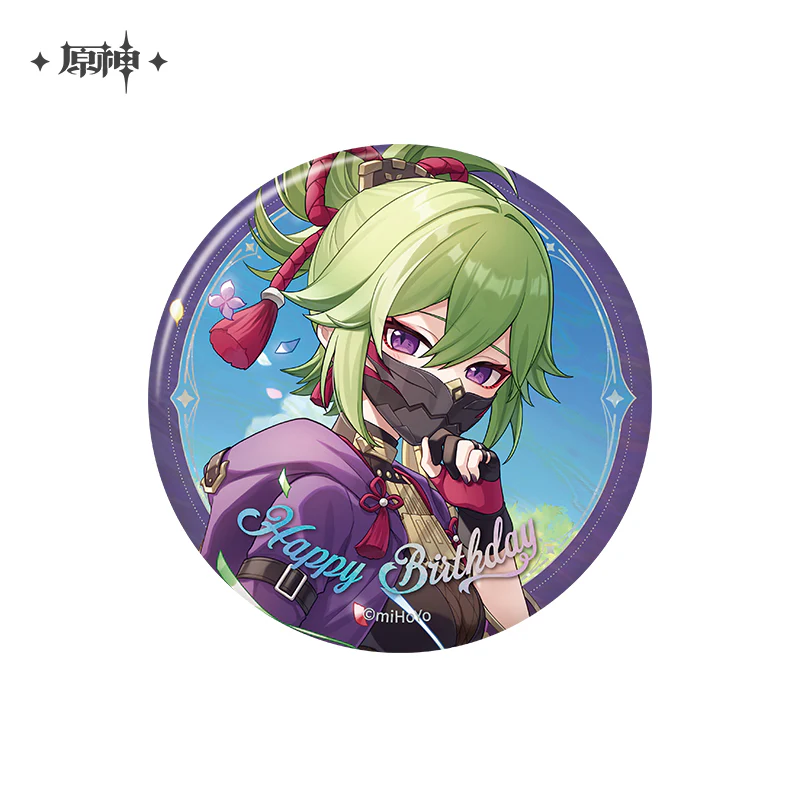 【Pre-Order】Genshin Impact - Day of Destiny Birthday Series Character Badge 2025 vol.2 - Image 8
